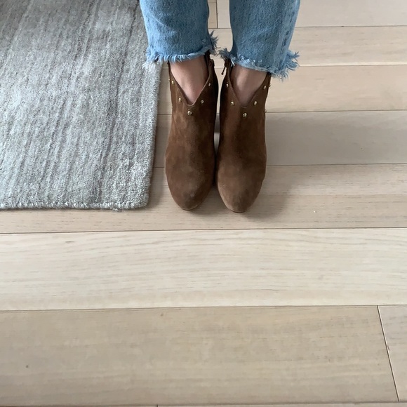 Brand New SJP brown booties - Picture 10 of 11